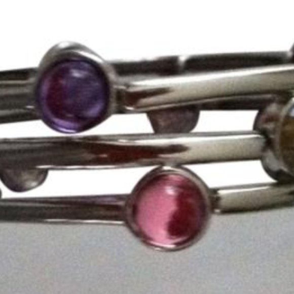 Lia Sophia "SNOWCONE" Stretch Bracelet - Picture 5 of 9